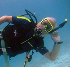 Non-Celebrity Diver, Vivian Wilkins